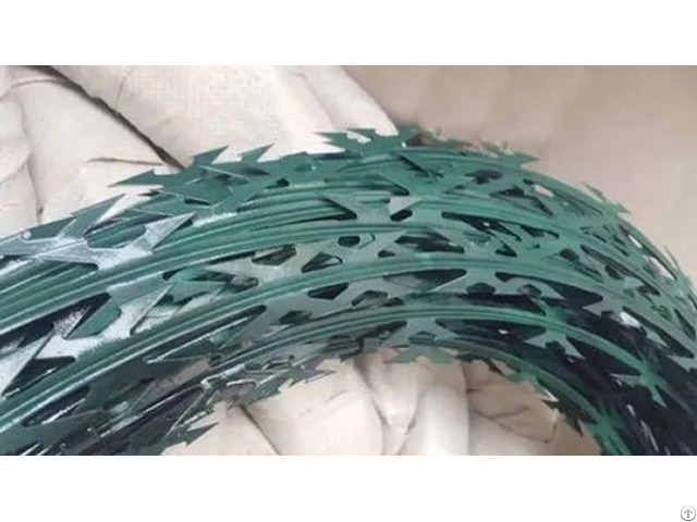 Pvc Coated Concertina Wire