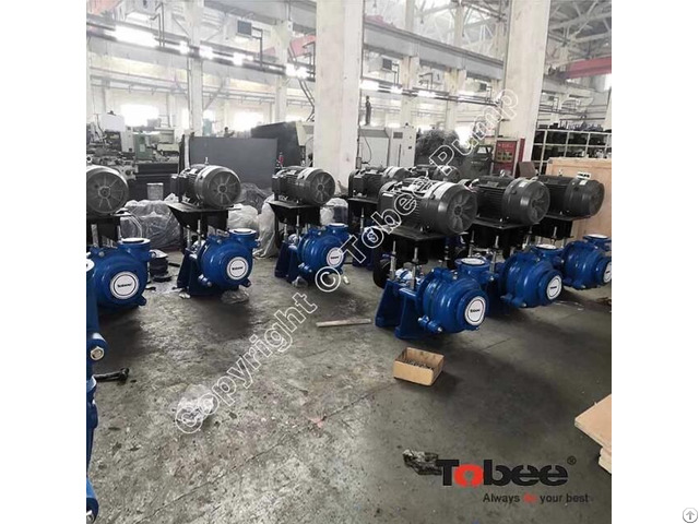 Tobee® 4x3d Ahr Rubber Lined Slurry Pump