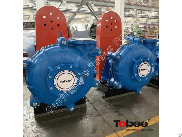 Tobee® 8 6e Ahr Rubber Lining Slurry Pumps