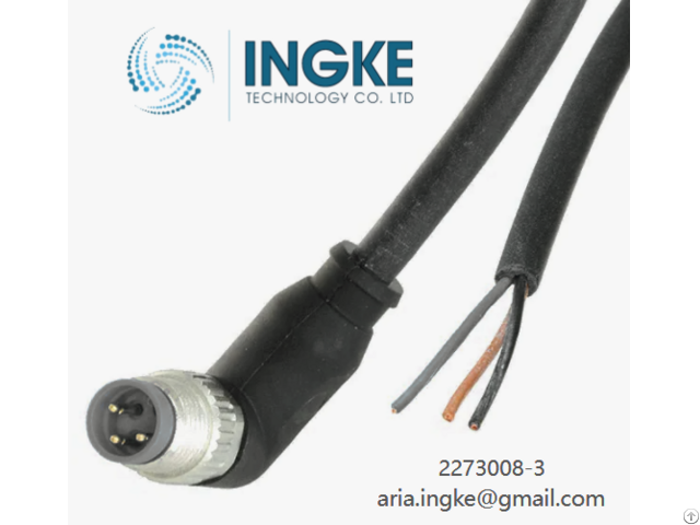 Ingke 2273008 3 Cbl 3pos Male To Wire 16 4