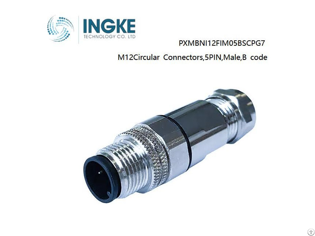 Ingke Pxmbni12fim05bscpg7 M12circular Connectors 5pin Male B Code