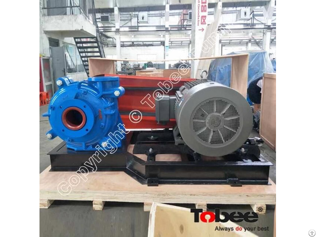 Tobee® 6 4d Ah High Chrome Slurry Pump