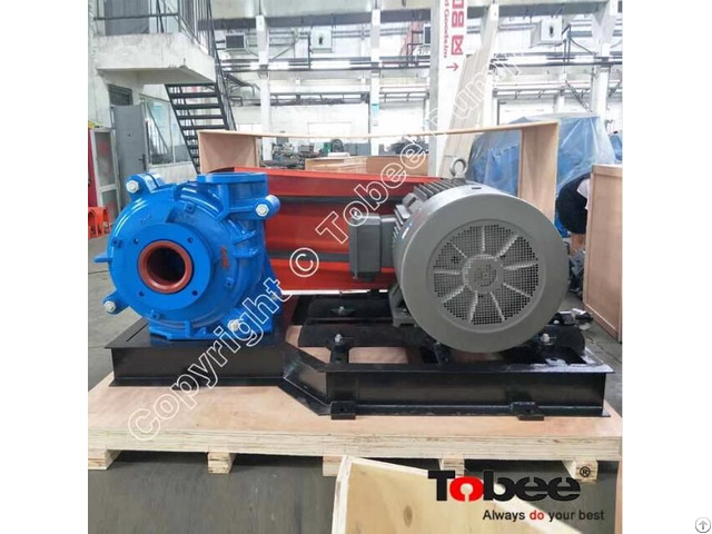 Tobee® 6 4d Ah High Chrome Slurry Pump With Cr Drive Type