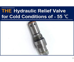 Under 55 ℃ Aak Hydraulic Relief Valve Still Ensure A Long Service Life