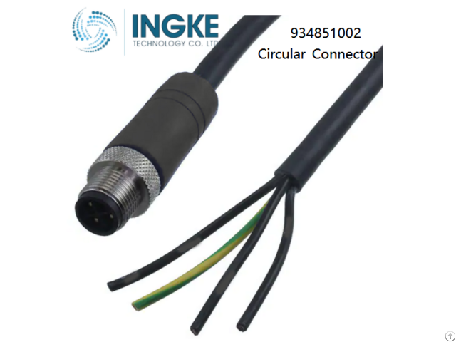 Ingke 934851002 Cbl 4pos Male To Wire 16 4