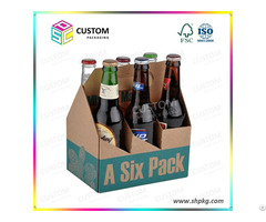 Six Pack Beer Carrier Box Carton