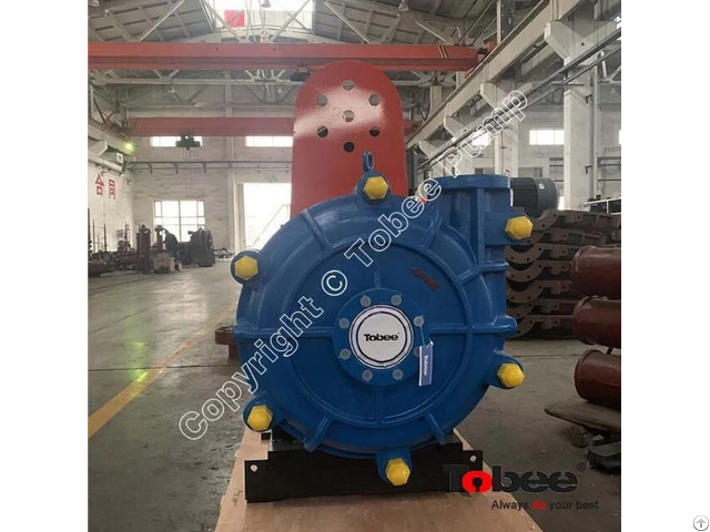 Tobee® High Chrome Alloy 3x2 D Hh Taillings Slurry Pump With Motor