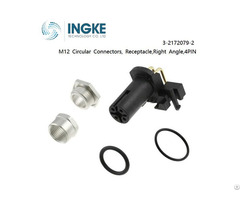 Ingke 3 2172079 2 M12 Circular Connectors Receptacle Right Angle 4pin