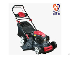 Fullwatt 20" Lawn Mower Self Propelled Central Height Adjustment 4 In 1 Petrol Rotary 144cc
