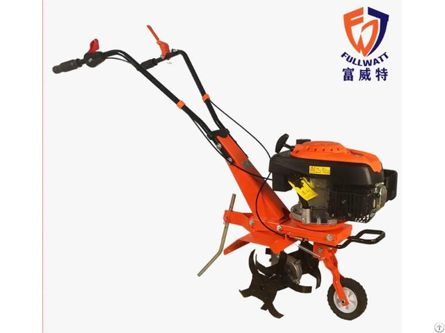 Fullwatt 173cc Petrol Tiller 4 Blades 36cm Tilling Width Ftk360