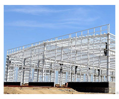 Prefabricated Metal Building Workshop Steel Storage Warehouse