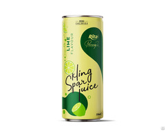 Fresh Natural Sparkling Lime Juice Own Brand From Rita