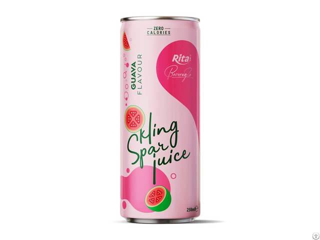 Best Sparkling Guava Juice Drink Own Brand From Rita Beverage