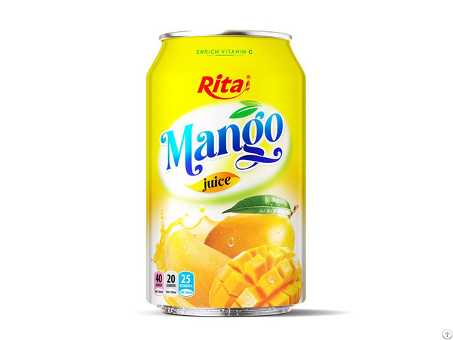 330ml Tropical Mango Juice Good Taste From