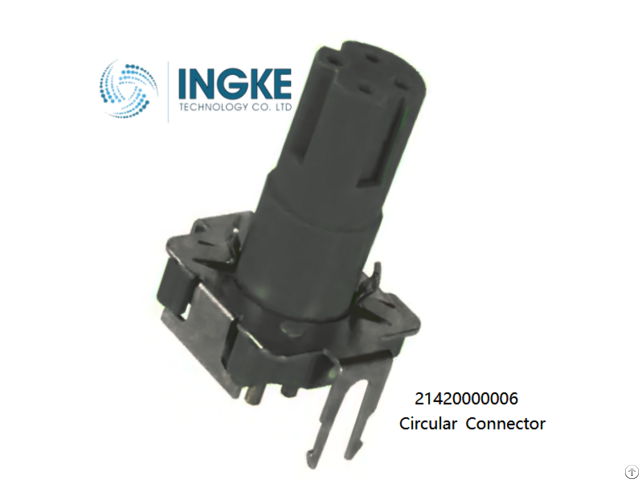 Ingke 21420000006 Conn Insert Fmale 4pos Solder