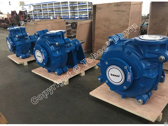 Tobee® 6 4d Ahr Heavy Duty Rubber Lined Slurry Pumps