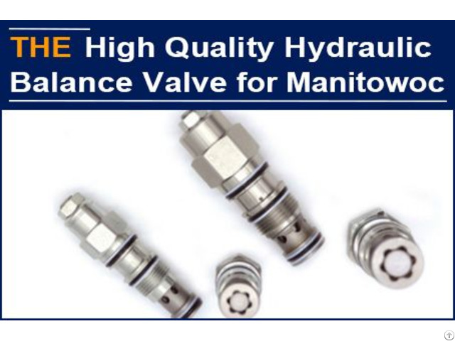 After Being Used For 1 Year Aak Hydraulic Counterbalance Valves Still Keeps The Concentricity