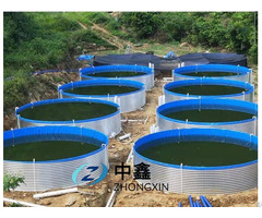 Galvanized Sheet Pvc Tanks For Aquaculture
