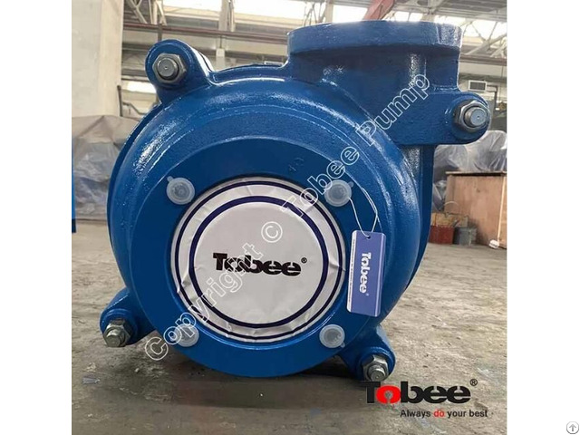 Tobee® 4x3c Ah Slurry Pump Is Engineered With The Latest Hydraulic