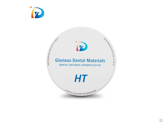 Dental Material Zirconia Blocks For Denture