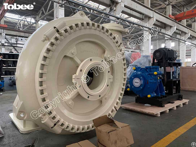 Tobee® 12 10g Gh Gravel Dredge Pump Is Cantilevered Horizontal Centrifugal