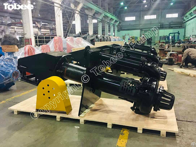 Tobee® Sp100rv Vertical Cantilever Slurry Pumps With 1200mm Submerged Length