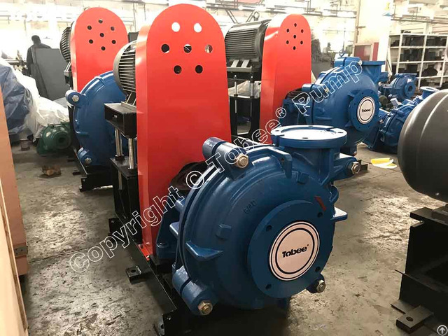 Tobee® 8 6e And 6 4d Slurry Pumps With Zv Driven Type