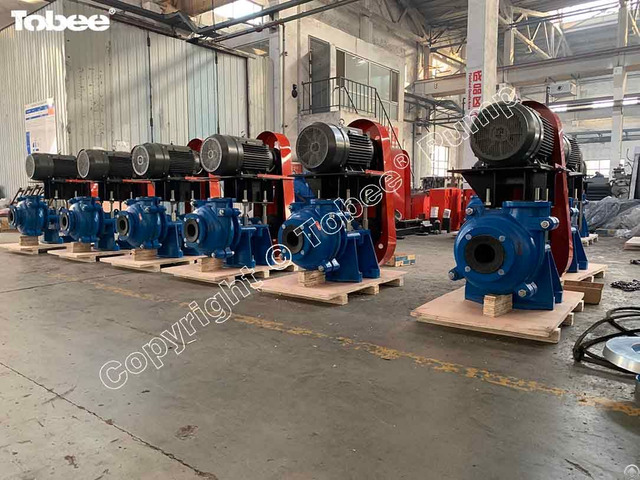 Tobee® 10 Sets 4 3d Ahr Rubber Lining Slurry Pumps With 30kw Motors