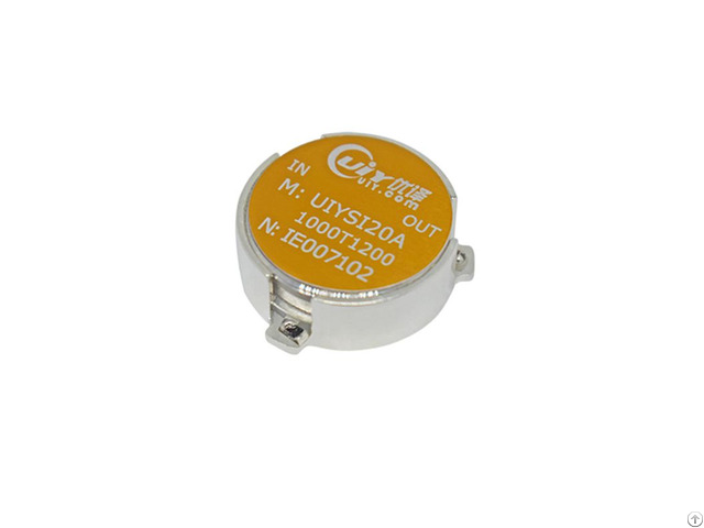 Rf Surface Mount Isolator 1000 To 1200mhz With 16% Bandwidth Smt Conector