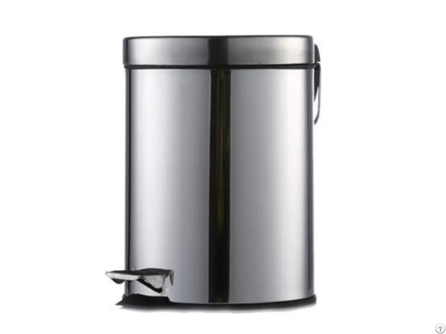 Popular Sus Dust Bin Mirror Polish 3l 5l 8l 12l For Bathroom Living Room