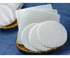 Manufacture Triangle Round Square Edible Rice Paper Wrapper Vietnamese Wrapping Ricepaper
