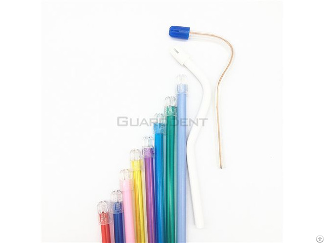 Disposable Transparent Pvc Suction Tube Aspirator Tips Dental Portable Saliva Ejector For Dentist