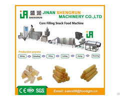 Core Filling Snack Puffed Leisure Food Production Line