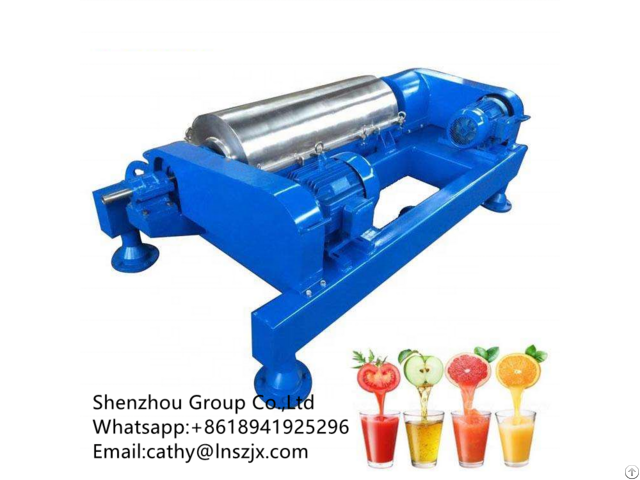 High Pressure Olive Palm Oil Decanting Equipment Centrifugal