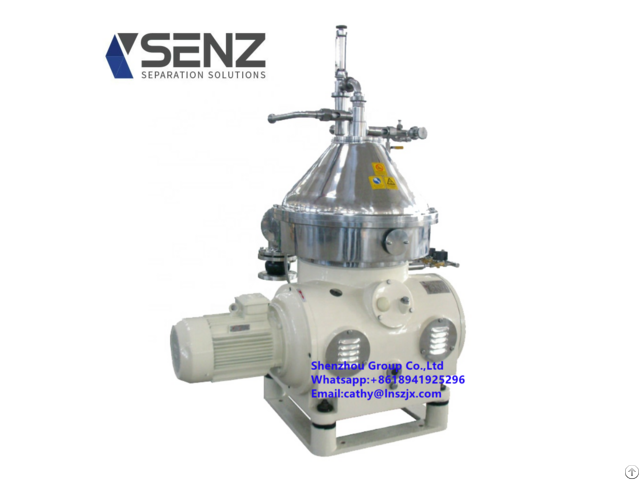 Biodiesel Centrifuge With Self Cleaning Bowl Ex Type