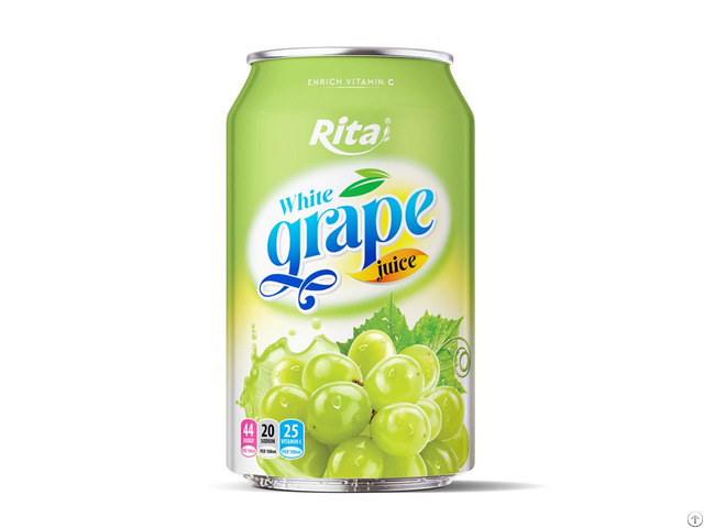 High Quality Natural White Grape Juice 330ml