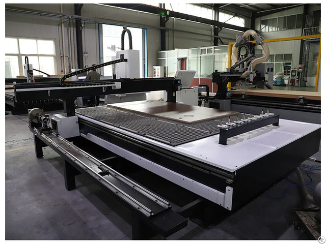 New Atc Cnc Router With Rotary