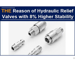 Aak Hydraulic Relief Valve Not Only Benchmarks With German Brand But Also Has 8% Higher Stability