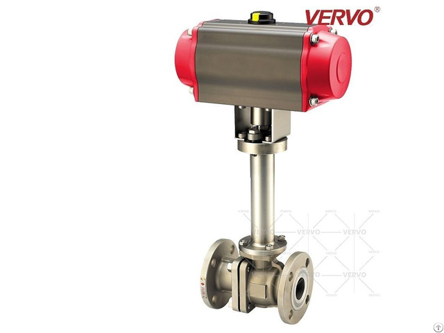 Pneumatic Actuated Cryogenic Ball Valve