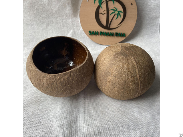 Coconut Shell Candle Holder