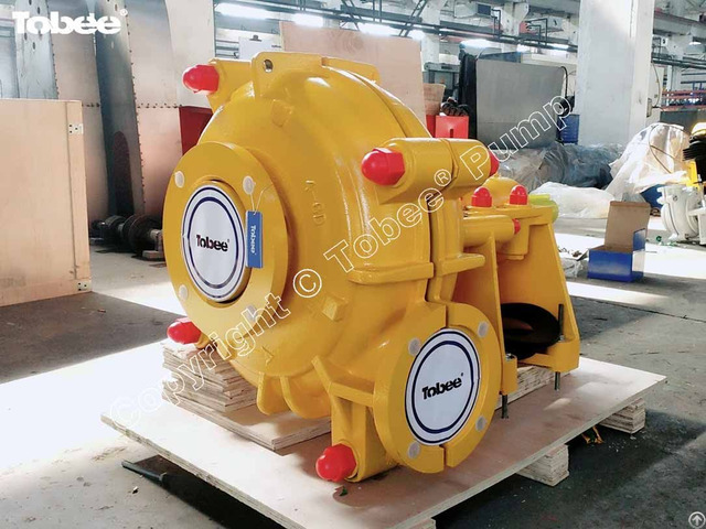 Tobee®6x4d Ah Slurry Pump Will Be Used For Chemical Processes