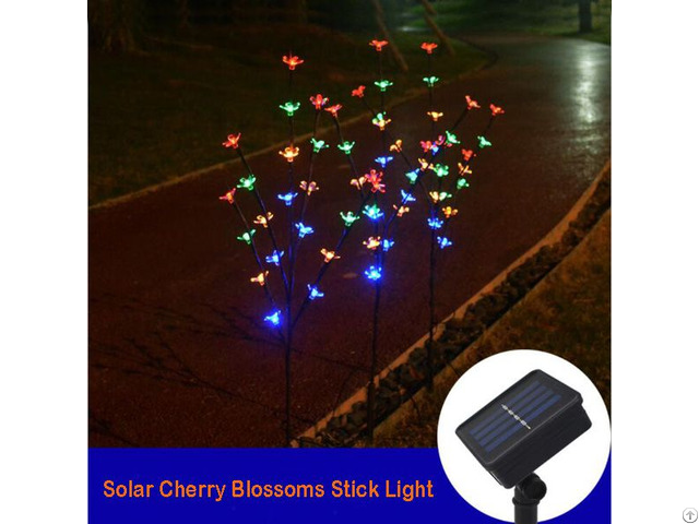 Solar Cherry Blossom Stick Light G095s