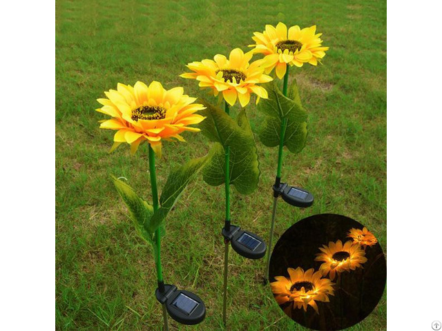 Solar Sunflower Stick Light G087s