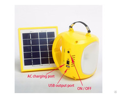 Solar Camping Lamp With Mobile Charger C1086f