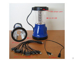Solar Camping Lantern With Usb Port Mobile Charger C1092u