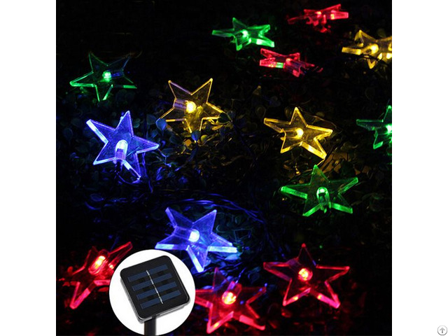 Solar String Light S236a With Star Shape