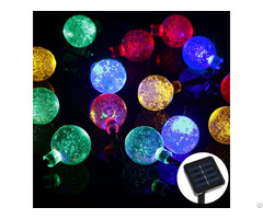 Solar String Light S235a With Bubble Ball
