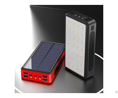Solar Mobile Charger With Led Light M0023l