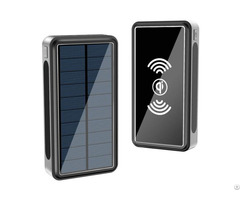 Solar Mobile Charger With Wireless Charging M0023w