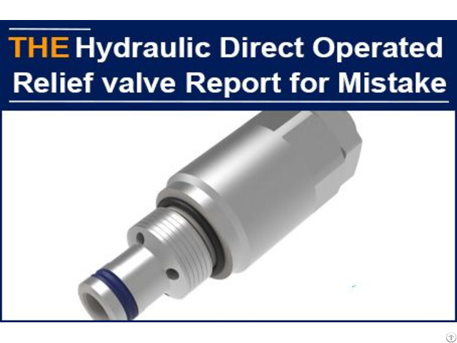 Aak Hydraulic Relief Valve Can T Call Low Level Mistakes